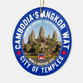Ancient Temples of Cambodia – Angkor Wat セラミックオーナメント (左)