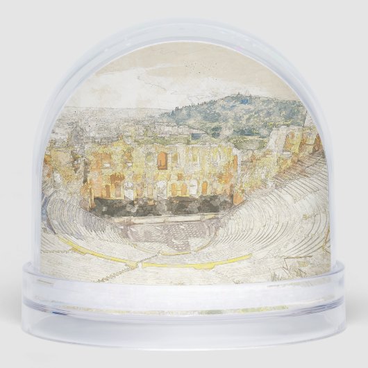 Ancient Theater of Athens Binder – Greek History  (正面)