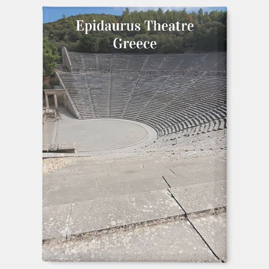 Ancient Theatre of Epidaurus Greece Magnet マグネット (正面)