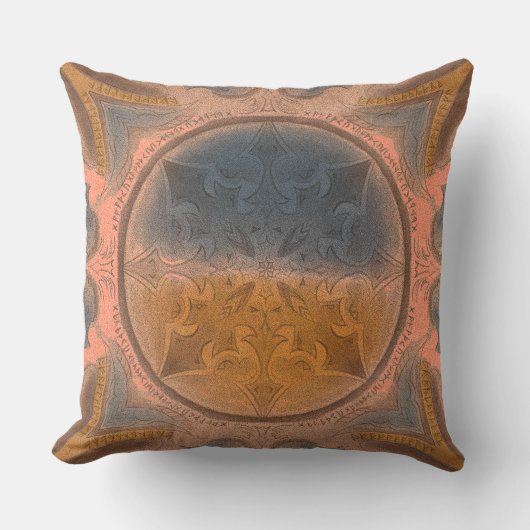 Ancient Throw Pillow クッション (正面)