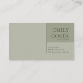 Ancient Tree Forest Archway Rustic Landscape 名刺 (裏面)