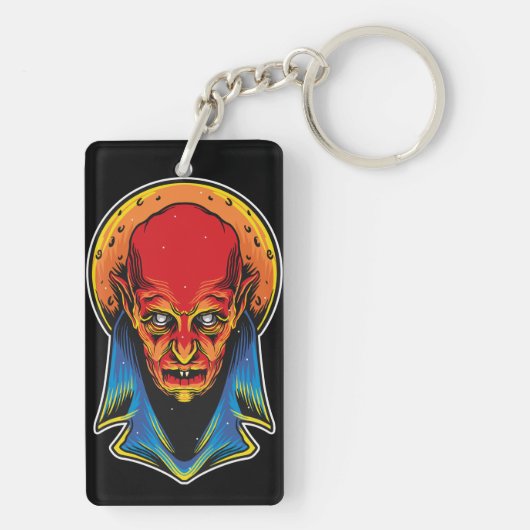 Ancient Vampire Illustration キーホルダー (裏面)