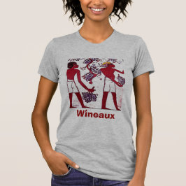 Ancient Vineyard, Wineaux，編集文字Tシャツ Tシャツ