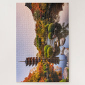 Ancient Wooden Pagoda To-ji Temple Kyoto Japan ジグソーパズル (縦)