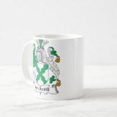 Ancketillの家紋 コーヒーマグカップ (正面左)