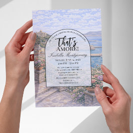 Ancona Italian Themed Bridal Shower 招待状