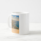 Ancona, Italy – Vintage Travel Mug コーヒーマグカップ (正面左)