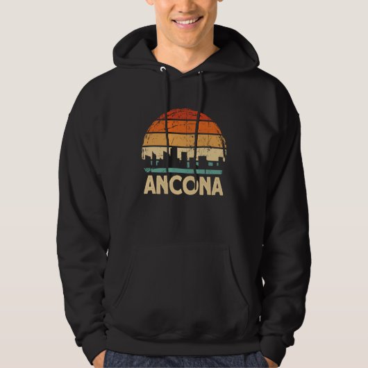 Ancona Skyline パーカ (正面)