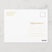 And 結婚した Holidayメリー Christmasの写真 ポストカード (裏面)