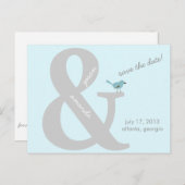 "And"署名はがきを保存する 案内ポストカード (正面/裏面)