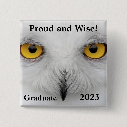 AND 誇りを持った WISE GRADUATEボタン 缶バッジ (正面)