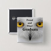 AND 誇りを持った WISE GRADUATEボタン 缶バッジ (正面&裏面)