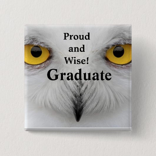 AND 誇りを持った WISE GRADUATEボタン 缶バッジ (正面)