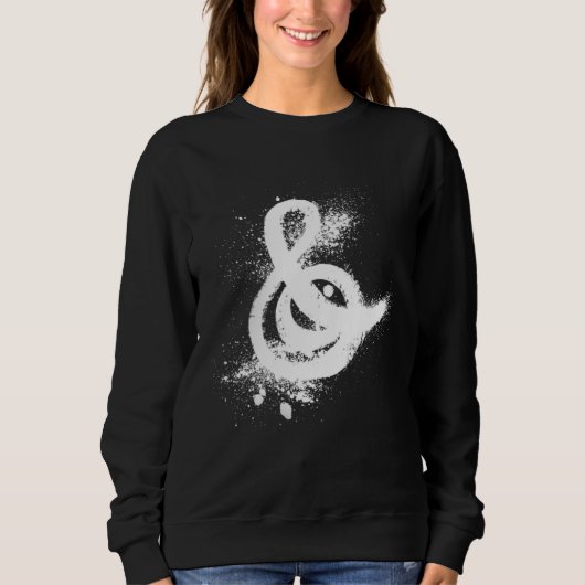 And Ampersand Women s Empowerment Symbol スウェットシャツ (正面)