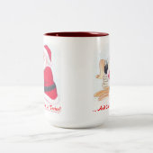 And Checkin' It Twice ツートーンマグカップ (中央)