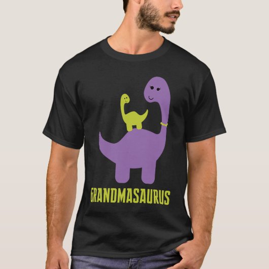 and Cute of Grandmasaurus Is Themed Tシャツ (正面)