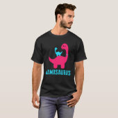 and Cute of  Mamasaurus Dino Themed for Mother Tシャツ (正面フル)