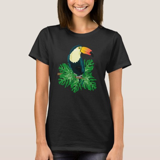 and Cute Toucan for Women Men Kids Tシャツ (正面)