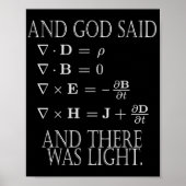And God Said Maxwell Equation  ポスター (正面)