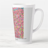 "And He Breathed On Them....Roses" latte mug  カフェラテマグ (右)
