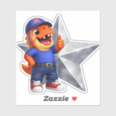 And hoot Silverstar level two vinyl sticker premiu シール (シート)