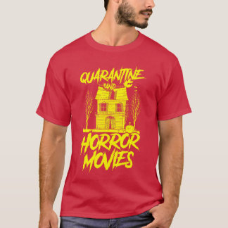 And Horror Movies Haunted Spooky Funny Halloween f Tシャツ