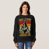 And I Think To Myself What A Wonderful Weld Welder スウェットシャツ (正面フル)