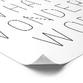 and i think to myself what a wonderful world  ポスター (角)