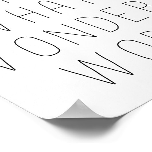 and i think to myself what a wonderful world ポスター (角)