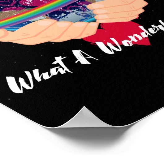 And I Think To Myself What A Wonderful World ポスター (角)