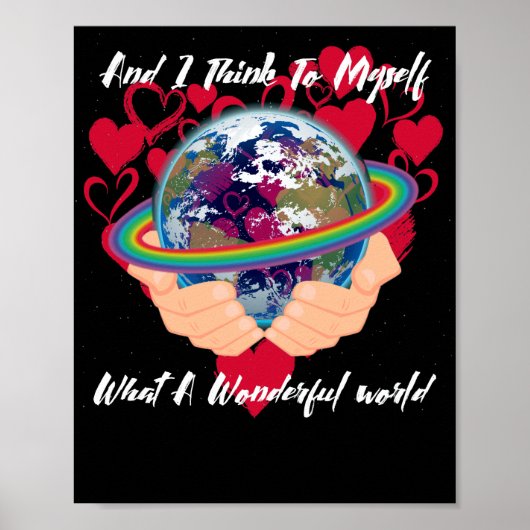 And I Think To Myself What A Wonderful World ポスター (正面)
