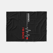 And… I'm Back Heart Warriors Heart Disease Awarene フリースブランケット (正面(横))