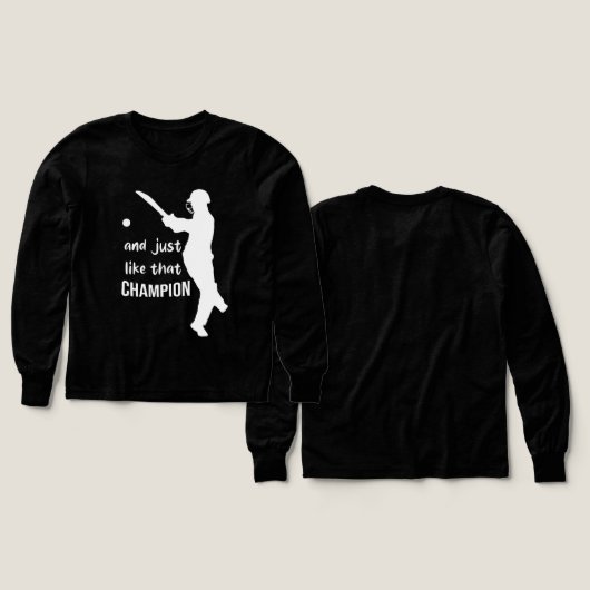 And Just Like That Champion (デザイン 正面＆背面)