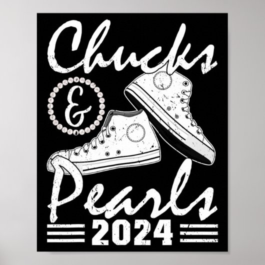 And Pearls Kamala Harris 2024アメリカ総選挙2024 3 ポスター (正面)