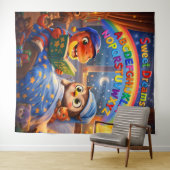 And sweet dreams alphabet rainbow extra large tap  タペストリー (インサイチュ(横))