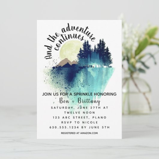 And the Adventure Continues Invitation 招待状 (スタンド正面)