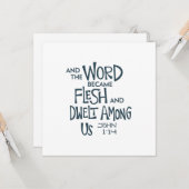And the Word became Flesh カード (正面/裏面インサイチュ)