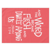 And the Word became Flesh テーブルクロス (正面(横))