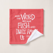 And the Word became Flesh バスタオルセット (ウォッシュタオル)