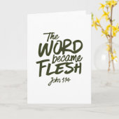 And the Word became Flesh 2 カード (黄色い花)