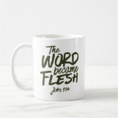 And the Word became Flesh 2 コーヒーマグカップ (左)