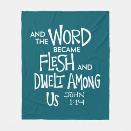 And the Word became Flesh 2 フリースブランケット