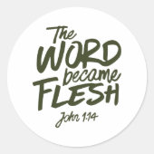 And the Word became Flesh 2 ラウンドシール (正面)