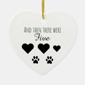 And then there were Five セラミックオーナメント