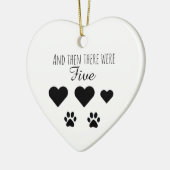 And then there were Five セラミックオーナメント (左)