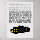 And Then There Were None Paper Effect ポスター (正面)