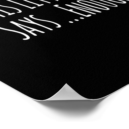 And This Little Ggy Says Enough Funny Sarcastic Sa ポスター (角)