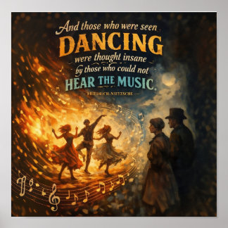 And those were seen dancing ポスター