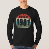 and vintage 1981 tシャツ (正面)