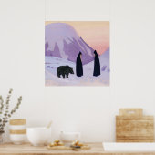 “And We Do Not Fear” by Nicholas Roerich ポスター (キッチン)